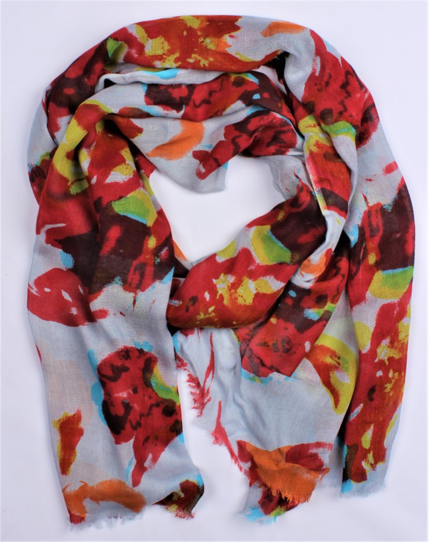 Pure  eco friendly soft and natural viscose winter scarf  blossom  Style:SC/BLOSSOM image 0